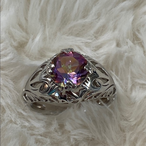 Estate Jewelry - Sunrise Mystic Topaz Ring